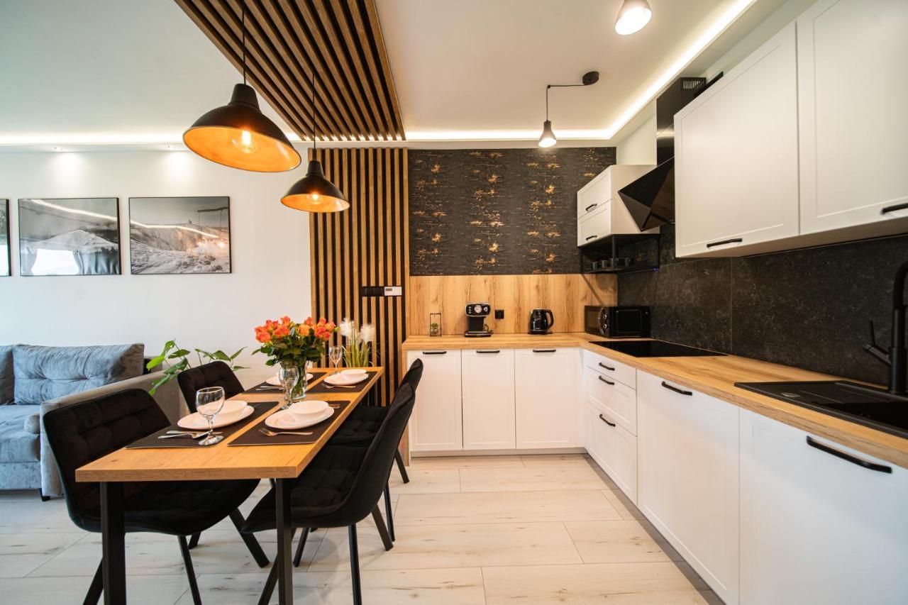 Apartament Duzy Staw Apartman Jelenia Góra Kültér fotó